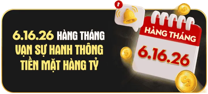 Thưởng nạp lại hàng ngày JUN888 WEB